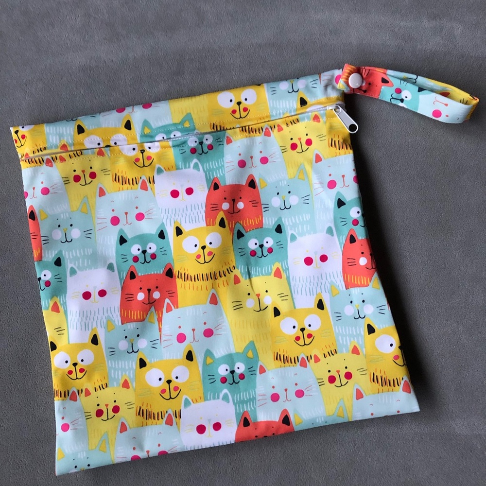 Wet Dry Zipper Bag ~ Brand New!  Great for the Beach ~ Diaper Bag